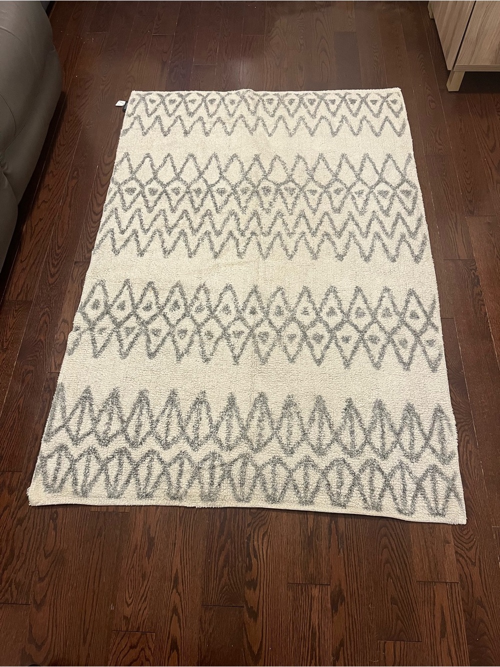 Simons Drawn Diamond Rug - Picture 2 of 2